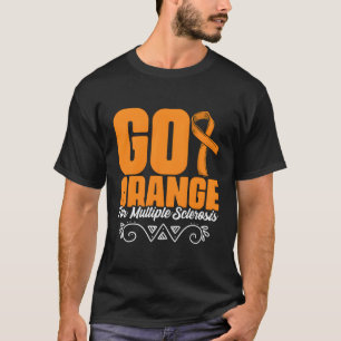 Camiseta Visto Laranja Sensibilização para a Esclerose Múlt