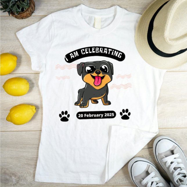 Camiseta Visto nacional de festas de estimação (Criador carregado)