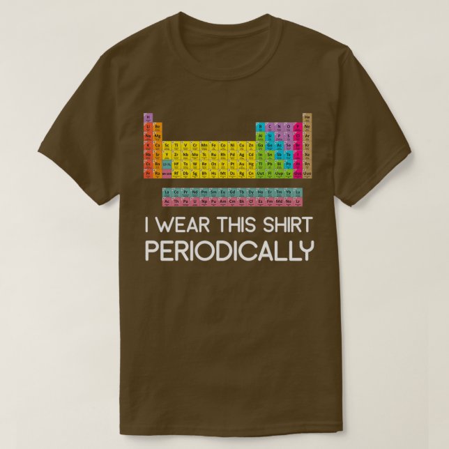 Camiseta Visto-O Periodicamente 3 (Frente do Design)
