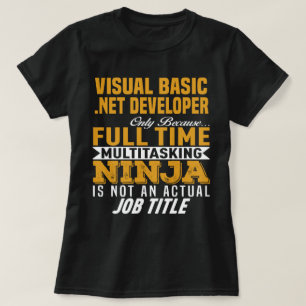 Camiseta Visual Basic .NET Developer