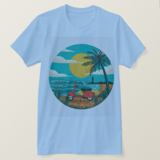 CAMISETA VISUALIZAÇÃO DA PRAIA
