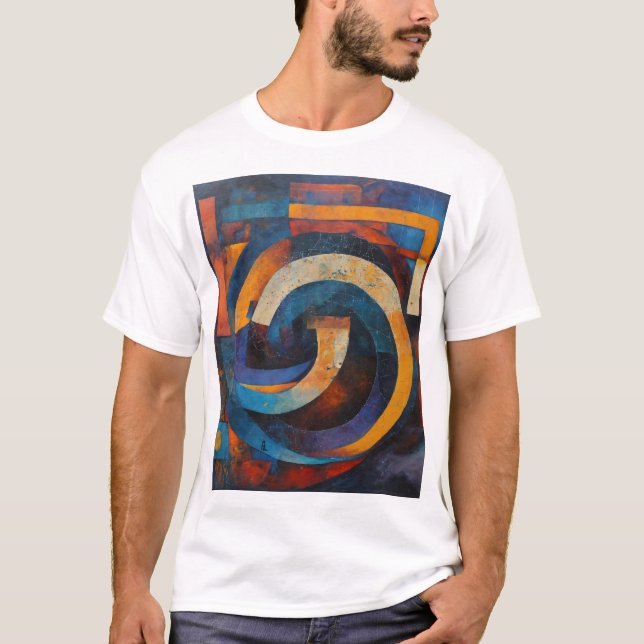 Camiseta Visualizando a Beleza dos Conceitos Matemáticos (Frente)
