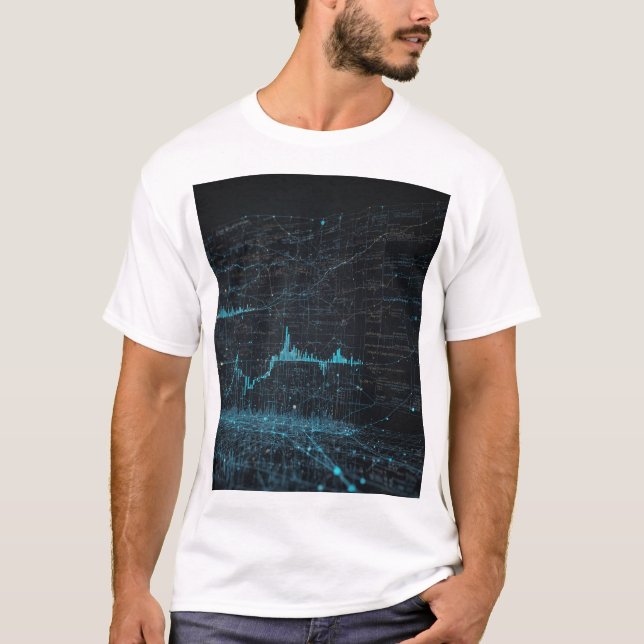 Camiseta Visualizando o panorama de dados (Frente)