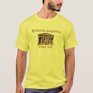 Camiseta Vitae est do magistra de Historia