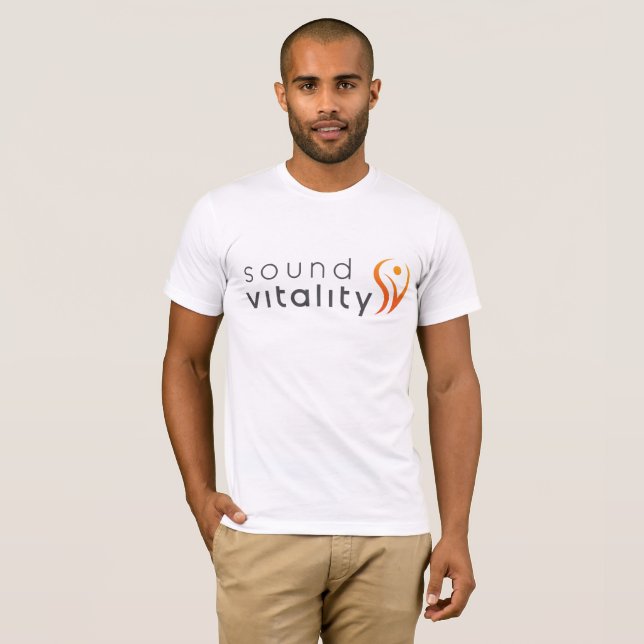 Camiseta Vitalidade sadia: Saúde do apoio e empresa de (Frente Completa)