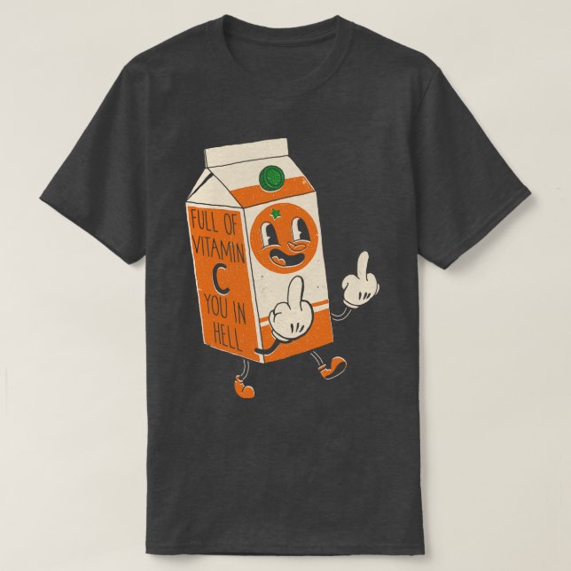 Camiseta Vitamina C Você No Inferno (Frente do Design)