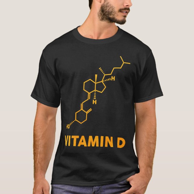 Camiseta Vitamina D Cálcio (Frente)