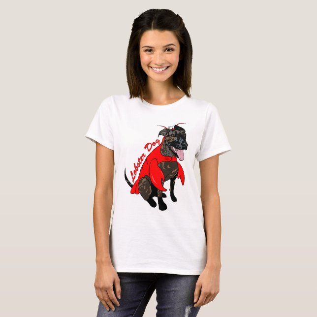 Camiseta Vitani o cão da lagosta (Frente Completa)