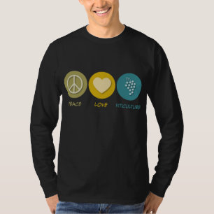 Camiseta Viticultura do amor da paz