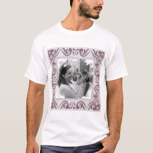 Camiseta Vítima de granizo vitoriano étnico. Sua foto.