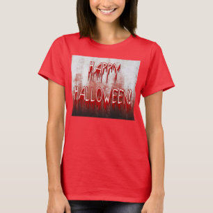 Camiseta Vítima de Sangue Feliz de Halloween, Tempestade