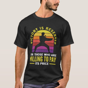 Camiseta Vitória é Reservada Aikido Karate Jiu Jitsu  1