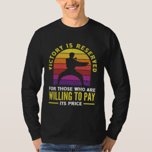 Camiseta Vitória é Reservada Aikido Karate Jiu Jitsu  1