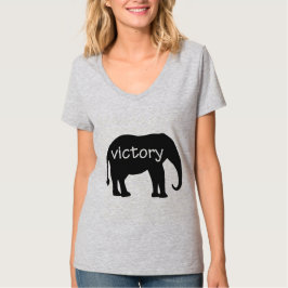 Camiseta Vitória (em uma silhueta do elefante)