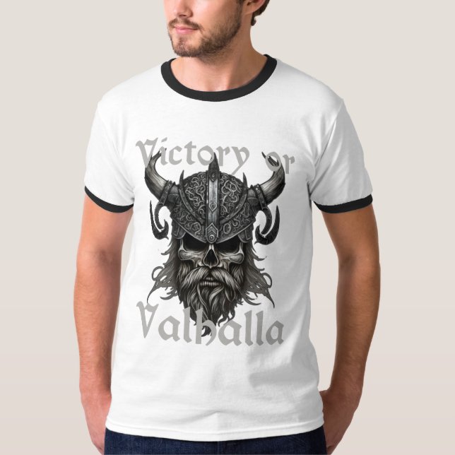 Camiseta Vitória ou Valhalla (Frente)