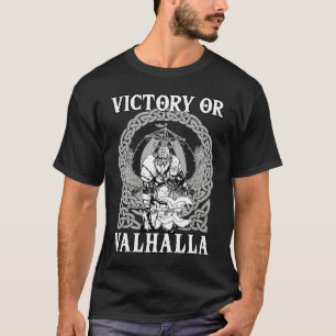 Camiseta Vitória ou Valhalla Mitologia Nórdica Odin Celta  