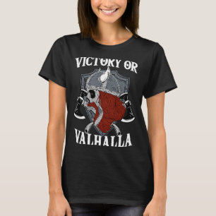 Camiseta Vitória ou Valhalla Nordic Odin Mythology Celtic