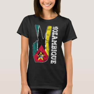 Camiseta Vitória Retrovisor Dois Dedos Bandeira Moçambique