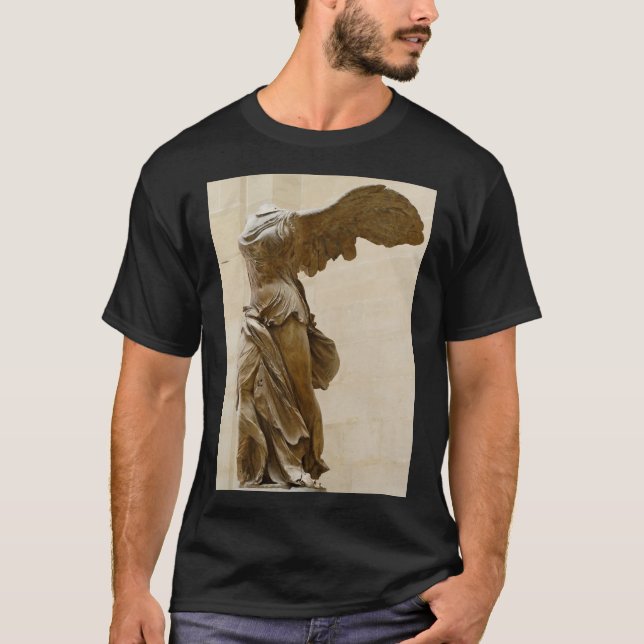 Camiseta Vitória voada de Samothrace (Frente)