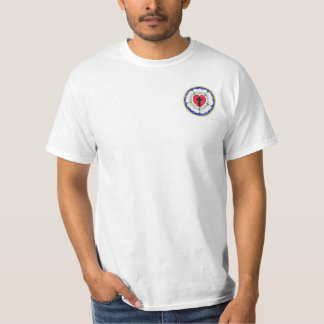 Camiseta Vitral da Rosa de Lutero