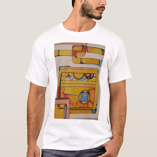 Camiseta "Vitral para Duchamp " (Frente)