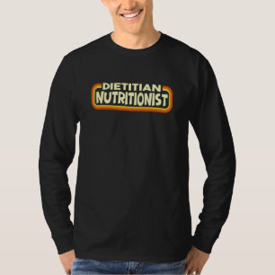 Camiseta Vitrino Nutricionista Dietista Para Futuro Di