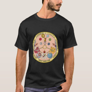 Camiseta Vitriol Rosacruz Símbolos Secretos Alquimia