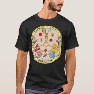 Camiseta VITRIOL Rosicrucian Símbolos Secretos Alquimia