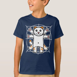 Camiseta Vitruvian Cat