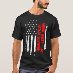 Camiseta Viúva Criadora de Ataque Cardíaco Sobrevivente B