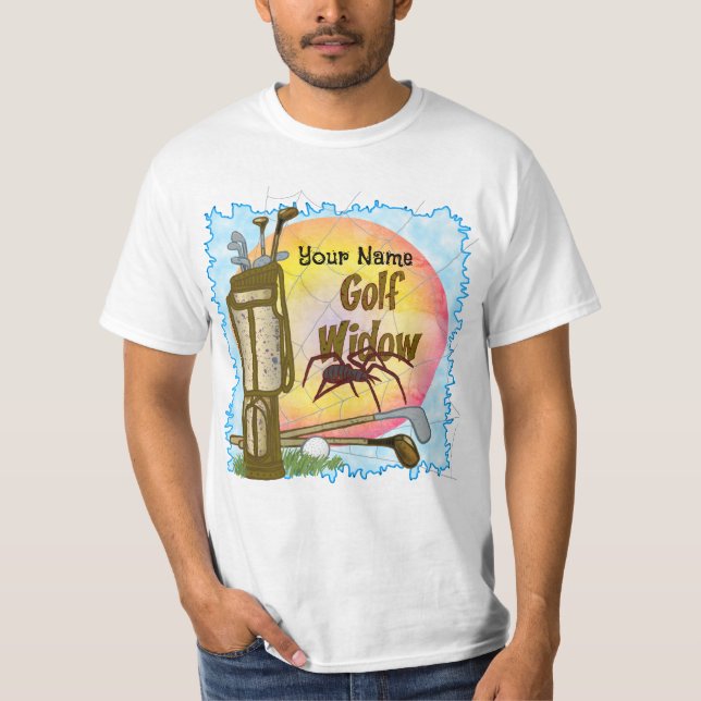 Camiseta Viúva de Golfe (Frente)