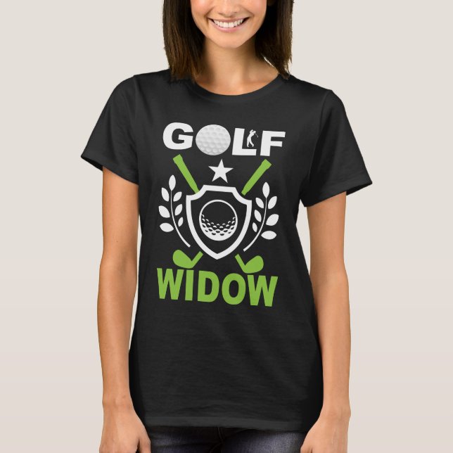 Camiseta Viúva de Golfe (Frente)