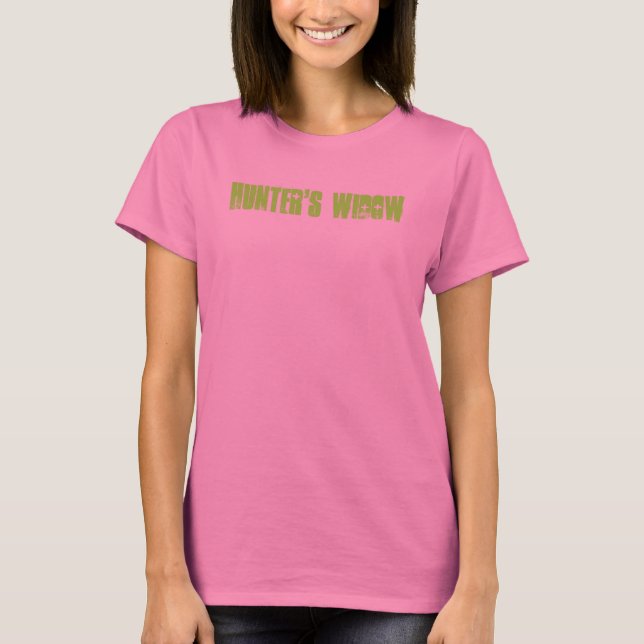 Camiseta Viúva de Hunter (Frente)