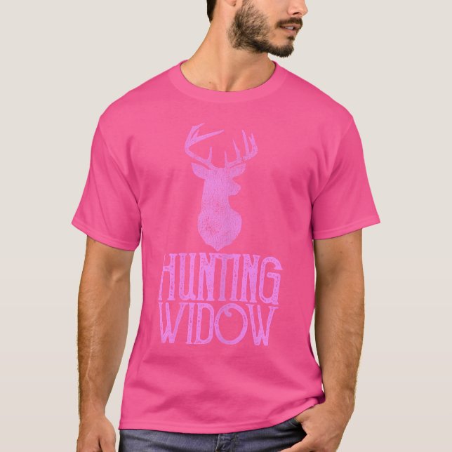 Camiseta Viúva De Viúva Engraçada (Frente)