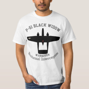 Camiseta Viúva negra de Warkites P-61