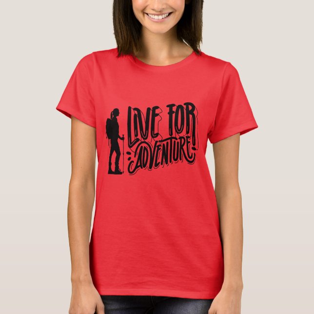 Camiseta Viva a Aventura (Frente)