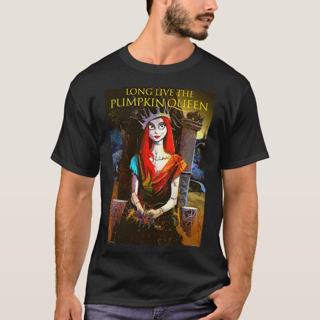 Camiseta Viva a rainha da abóbora (Frente)