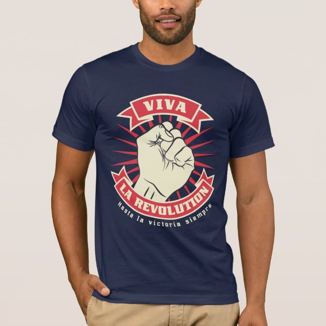 Camiseta Viva a revolução (Frente)