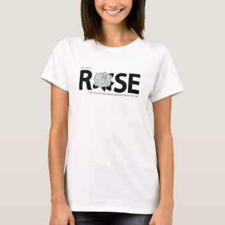 Camiseta Viva a rosa