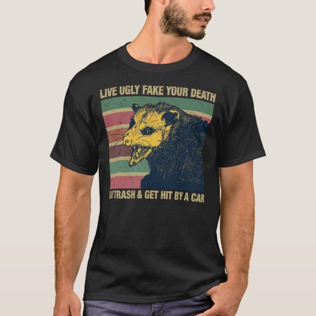 Camiseta Viva A Sua Escova Clássica Da Morte (Frente)