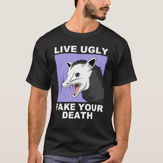 Camiseta viva a sua morte feia (Frente)