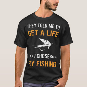 Camiseta Viva a Vida com a Pesca com Mosca