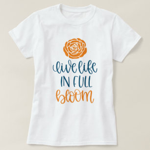 CAMISETA VIVA A VIDA EM FLORESCHEIAS