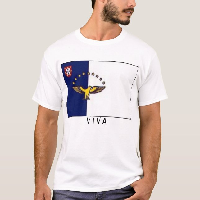 Camiseta Viva Açores (Frente)