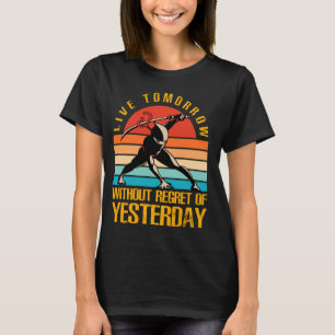 Camiseta Viva amanhã sem arrependimento de ontem Ninja Wa