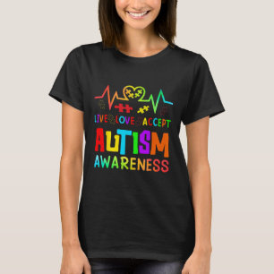 Camiseta Viva Amor Aceite Coração de Chuva de Conscientizaç