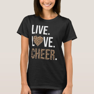 Camiseta Viva Amor, Cheerhead Cheerleader Cheerhead Cheerhe