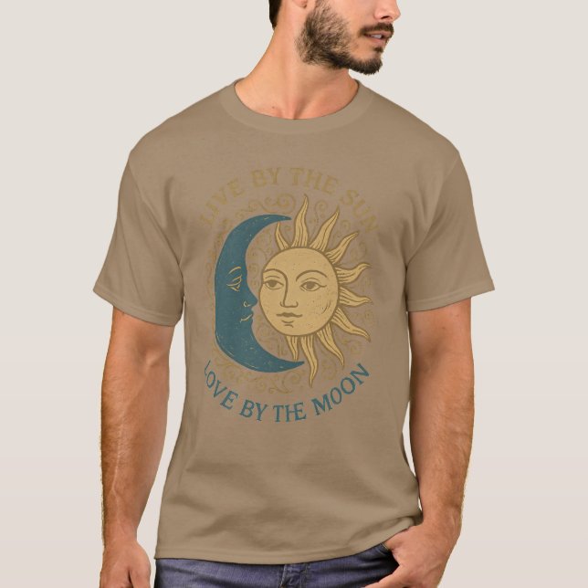 Camiseta Viva ao sol, amor pela lua (Frente)