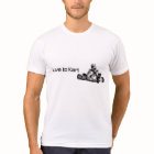 Viva ao t-shirt preto de Kart