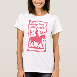 Camiseta Viva as Vaqueiras Rosa Despedida de Solteira Weste